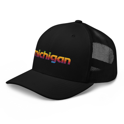 'Michigan' Trucker Hat | 80s Pomaceous Computer Parody