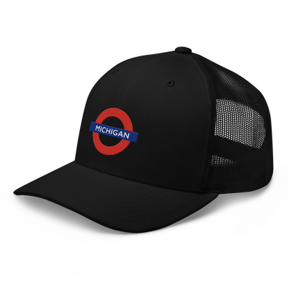 'Michigan' Trucker Hat | London Tube Parody