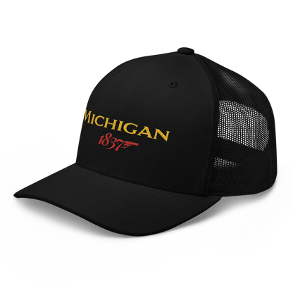 'Michigan 1837' Trucker Hat | British Spy Parody