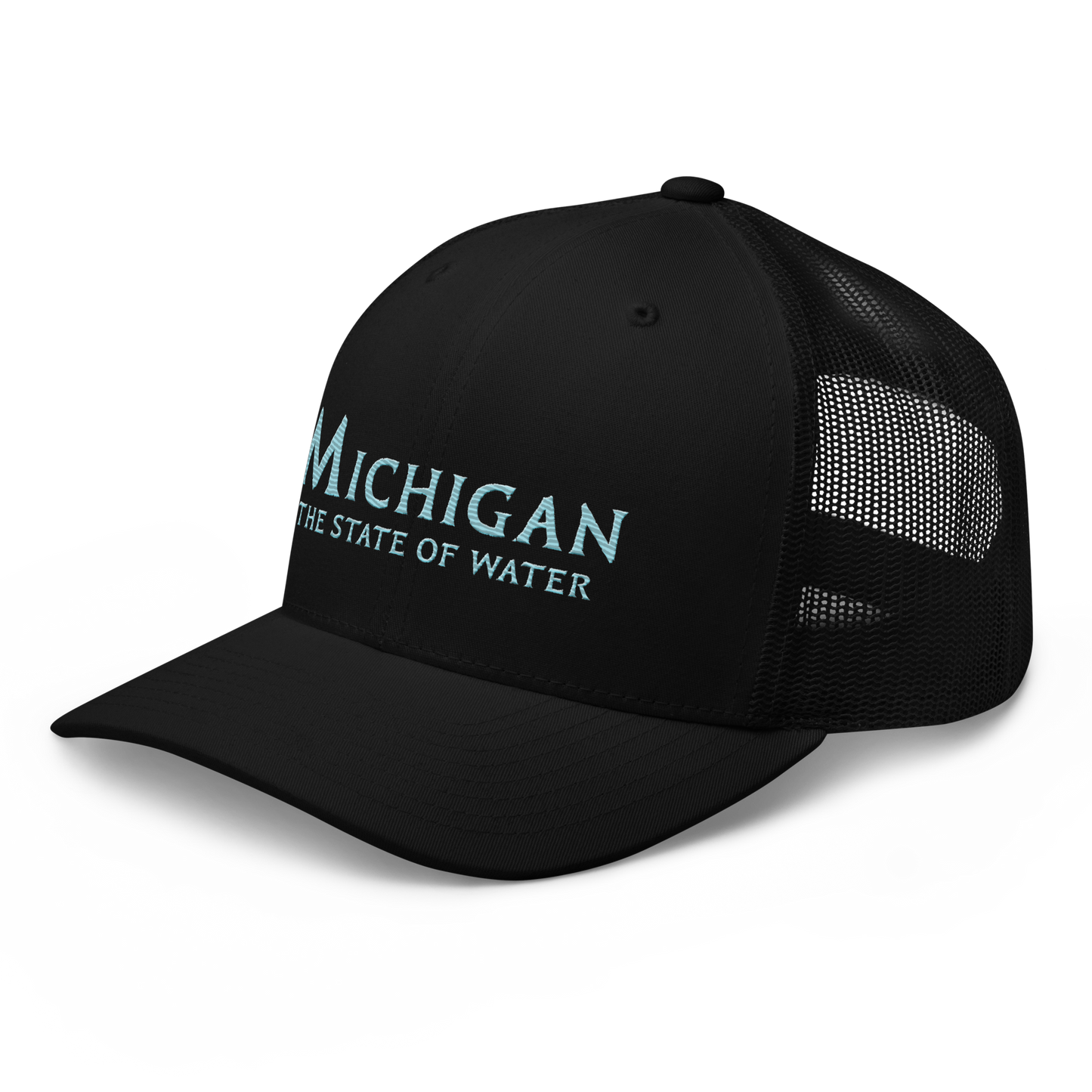 'Michigan The State of Water' Trucker Hat | Aquatic Sci-Fi Parody