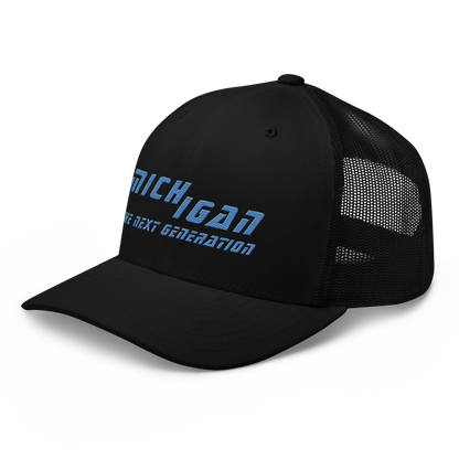 'Michigan The Next Generation' Trucker Hat | 80s SciFi Parody