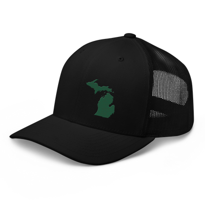 Michigan Trucker Hat | Superior Green Outline