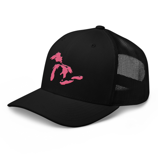 Great Lakes Trucker Hat | Rhodochrosite Pink