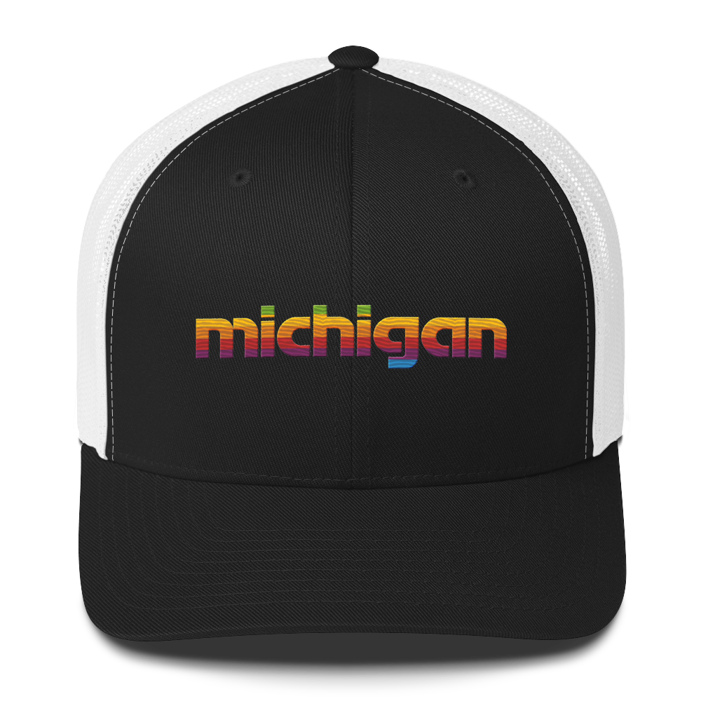 'Michigan' Trucker Hat | 80s Pomaceous Computer Parody