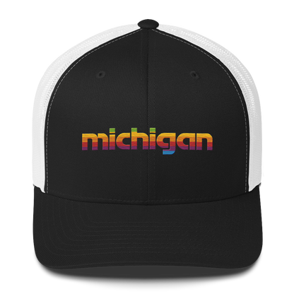 'Michigan' Trucker Hat | 80s Pomaceous Computer Parody