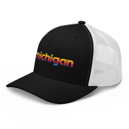 'Michigan' Trucker Hat | 80s Pomaceous Computer Parody