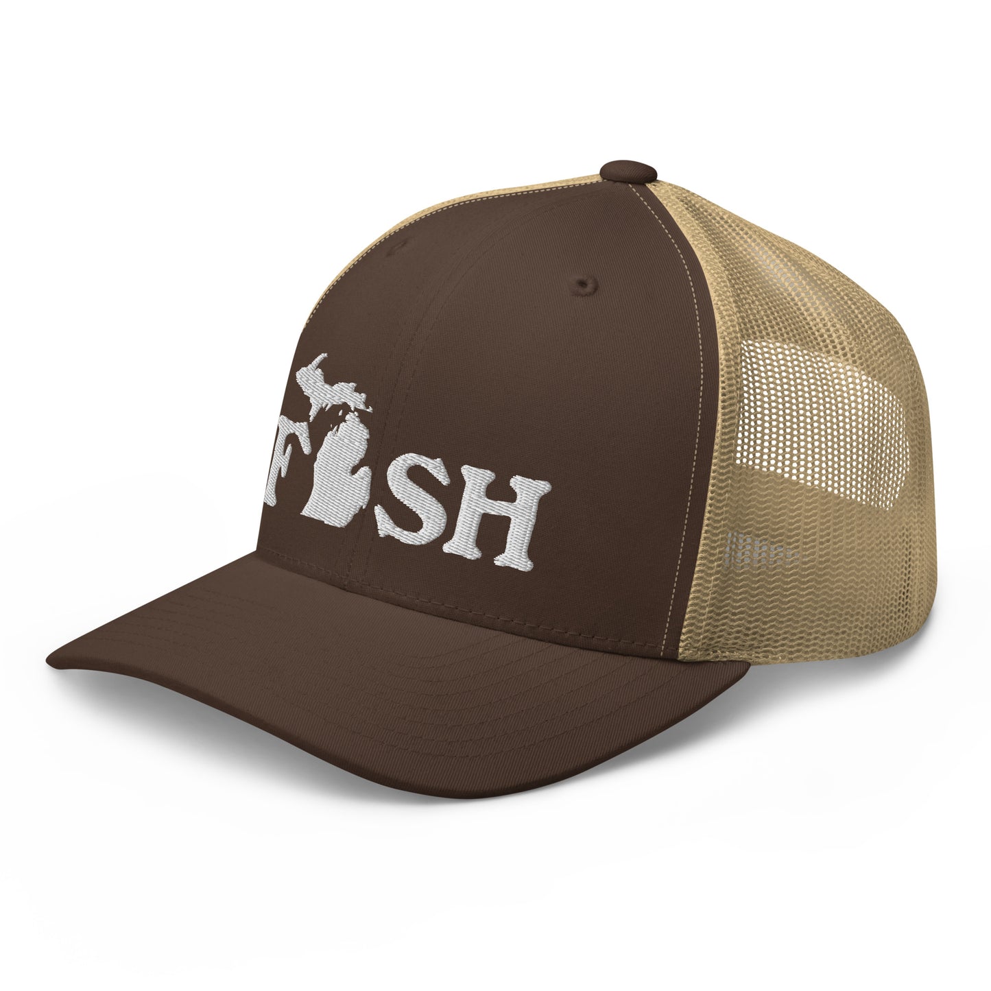 Michigan 'Fish' Trucker Hat