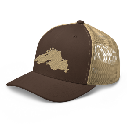 Lake Superior Trucker Hat | Khaki