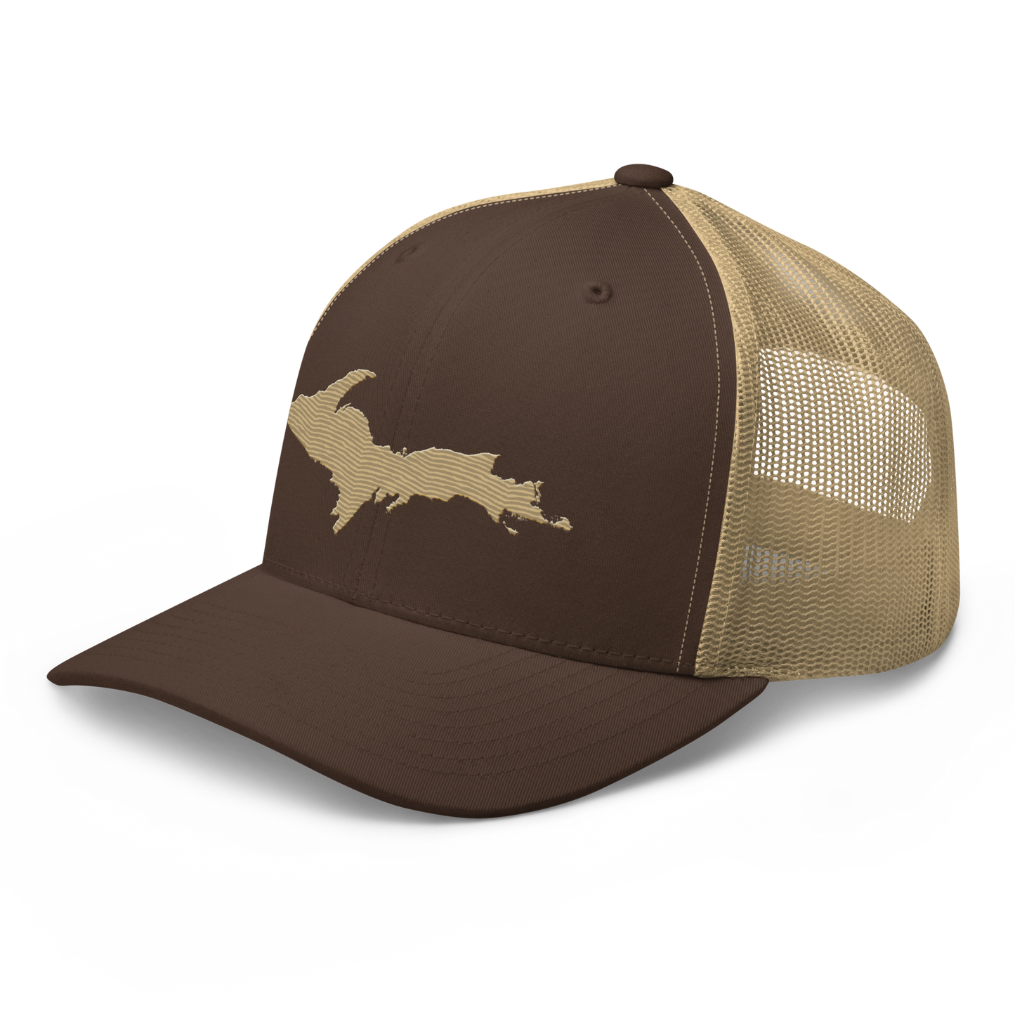 Upper Peninsula Trucker Hat | Khaki