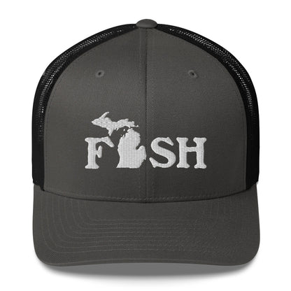 Michigan 'Fish' Trucker Hat