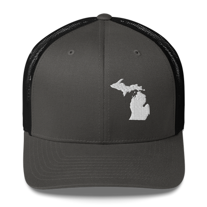 Michigan Trucker Hat (MI Outline)