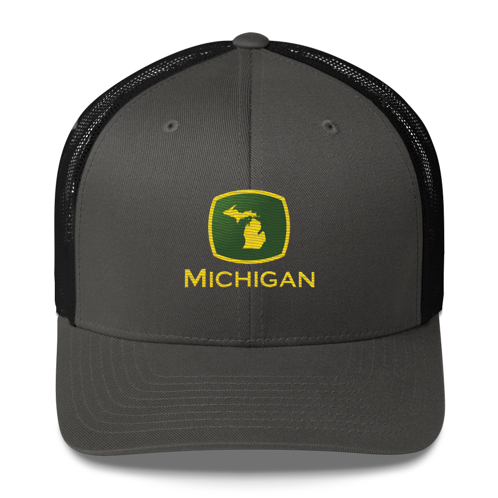 'Michigan' Trucker Hat (Tractor Parody)