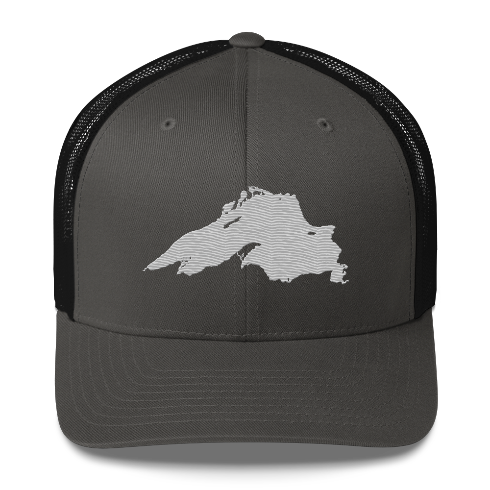 Lake Superior Trucker Hat | Platinum