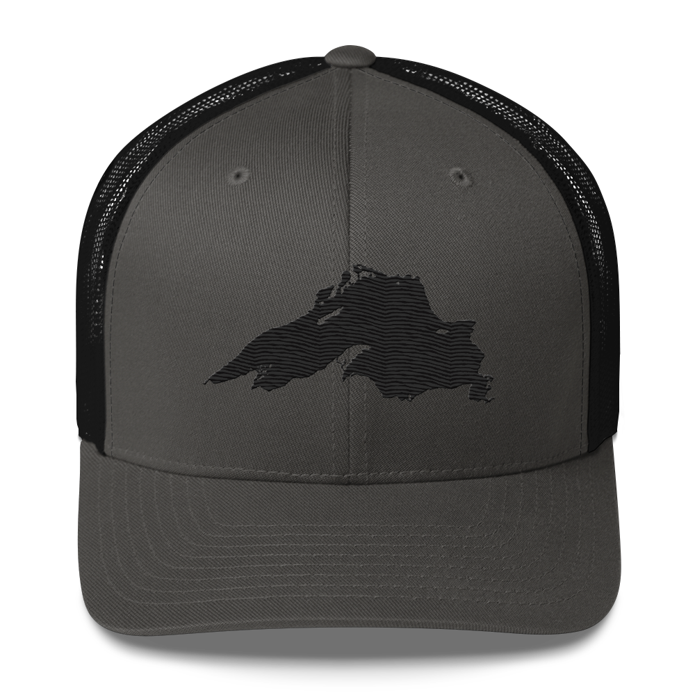 Lake Superior Trucker Hat | Black