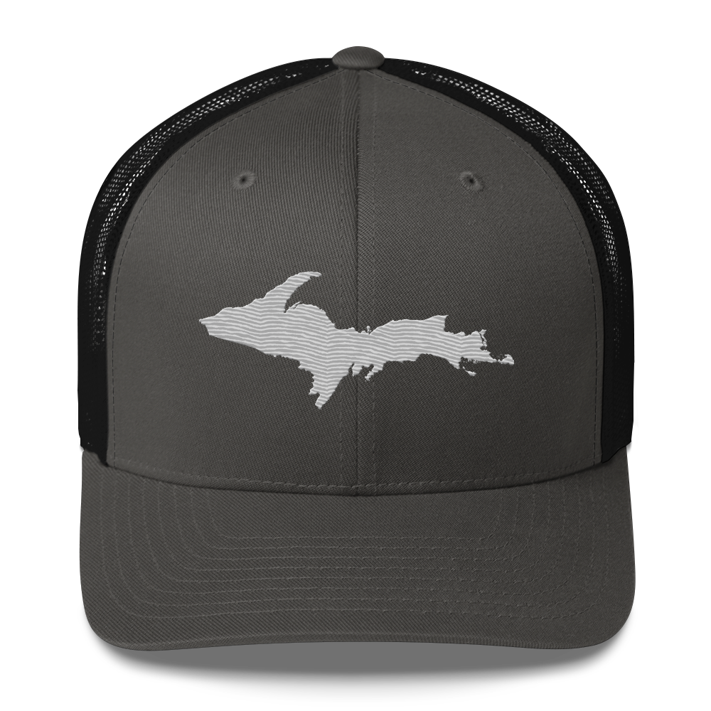 Upper Peninsula Trucker Hat | Platinum