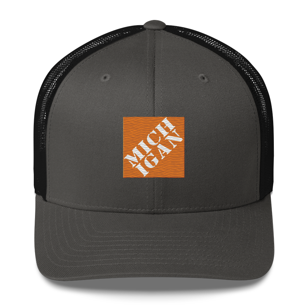 'Michigan' Trucker Hat | Construction Retail Parody