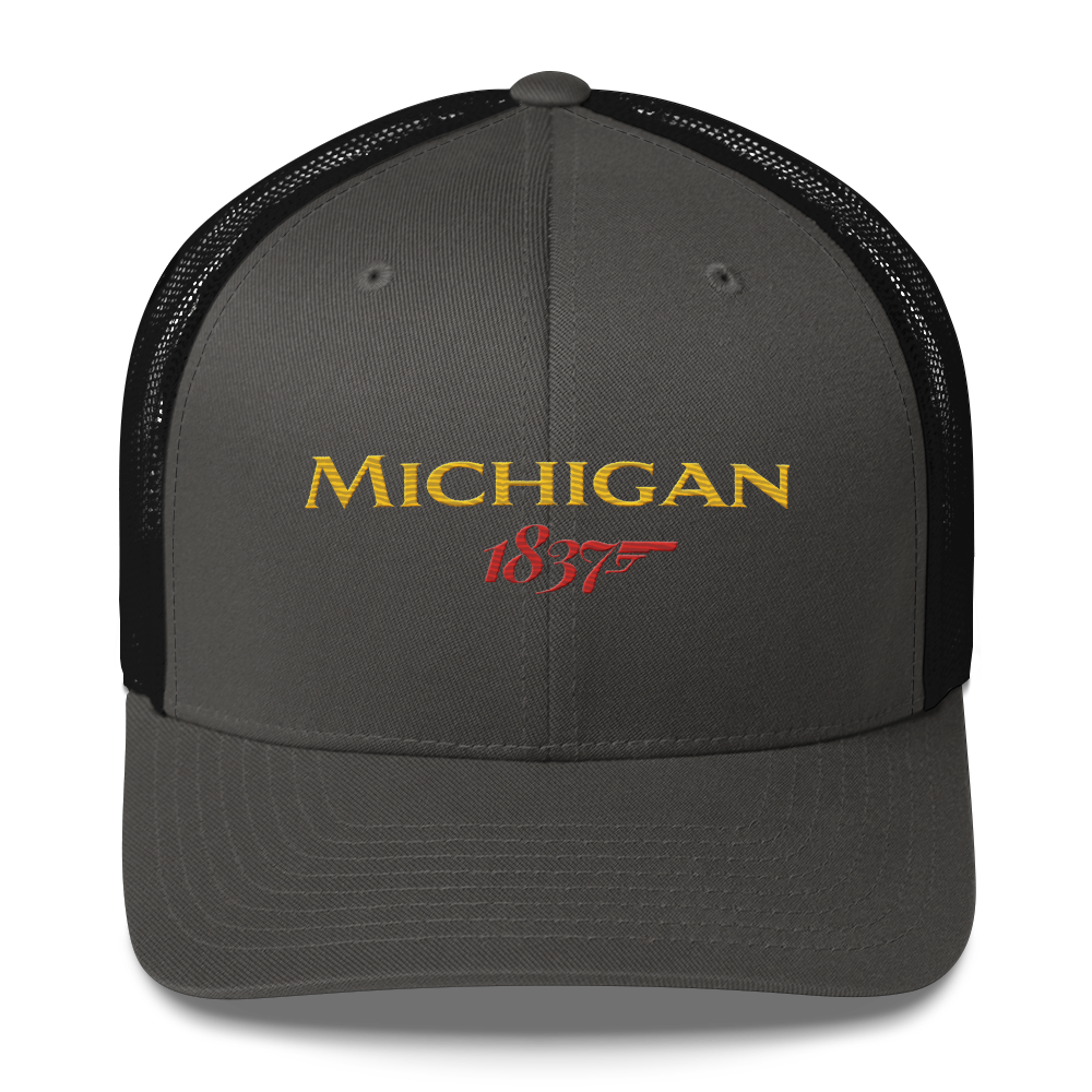 'Michigan 1837' Trucker Hat | British Spy Parody