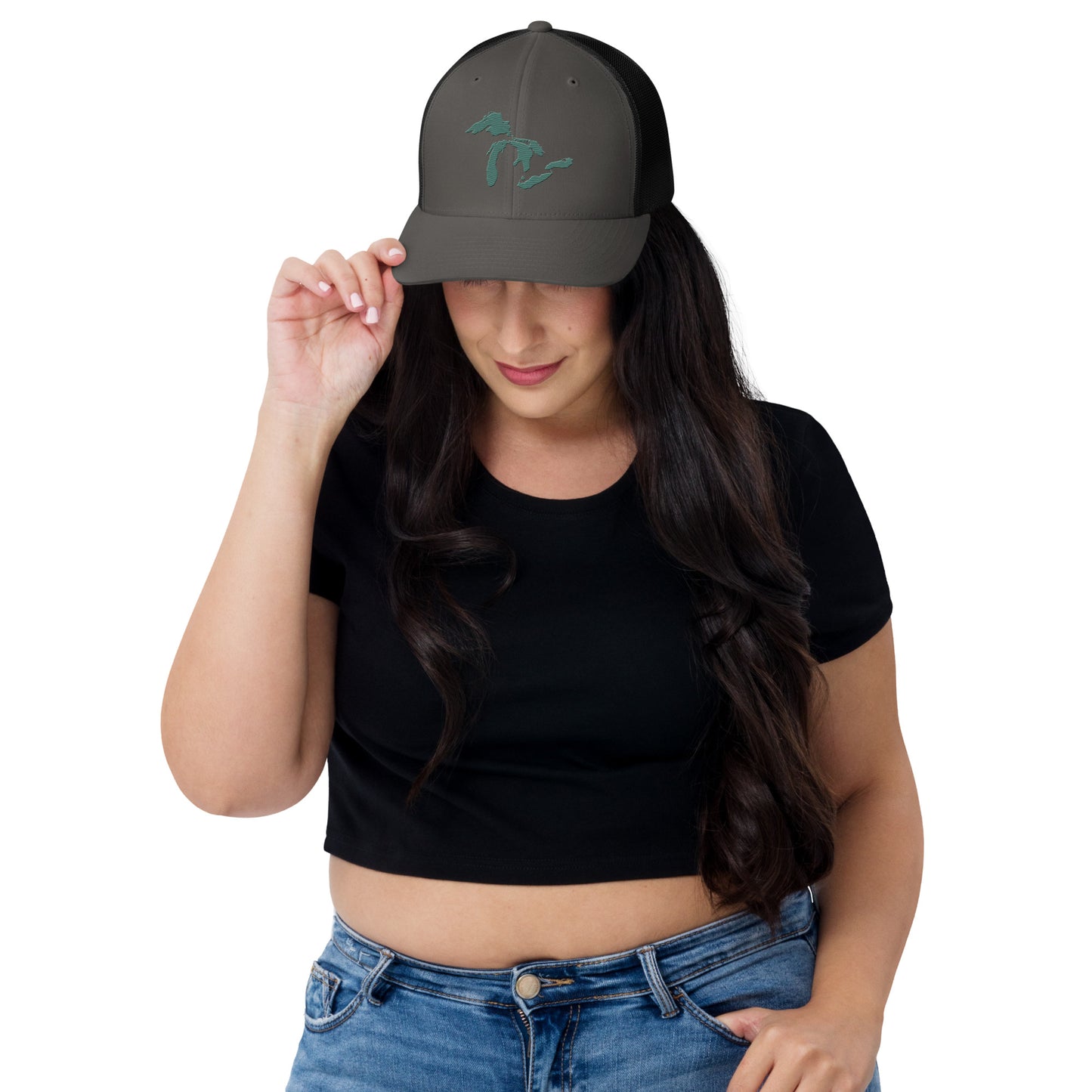 Great Lakes Trucker Hat | Copper Green