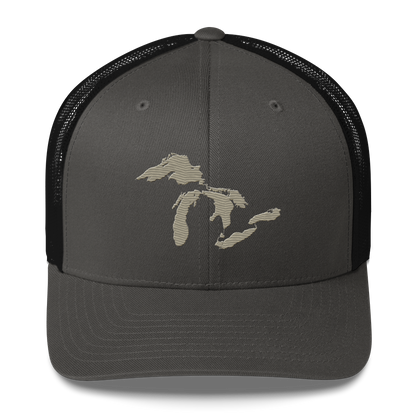 Great Lakes Trucker Hat | Petoskey Beige