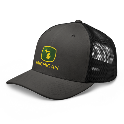 'Michigan' Trucker Hat (Tractor Parody)