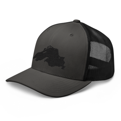 Lake Superior Trucker Hat | Black