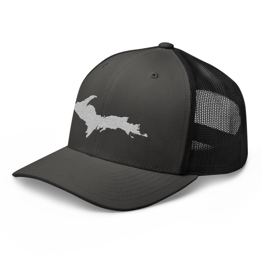 Upper Peninsula Trucker Hat | Platinum