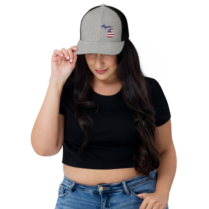 Michigan Trucker Hat (Patriot Edition)