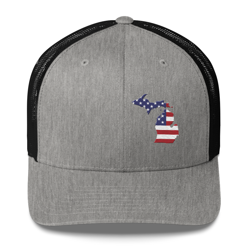 Michigan Trucker Hat (Patriot Edition)