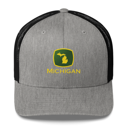 'Michigan' Trucker Hat (Tractor Parody)