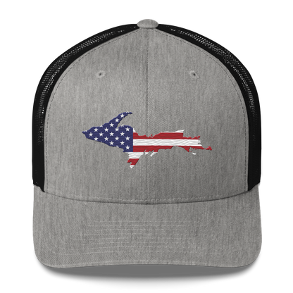 Upper Peninsula Trucker Hat | Patriotic Edition