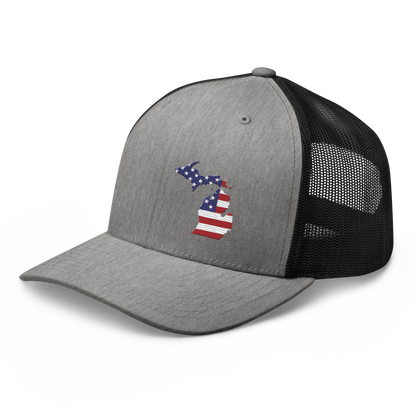 Michigan Trucker Hat (Patriot Edition)