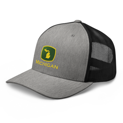 'Michigan' Trucker Hat (Tractor Parody)