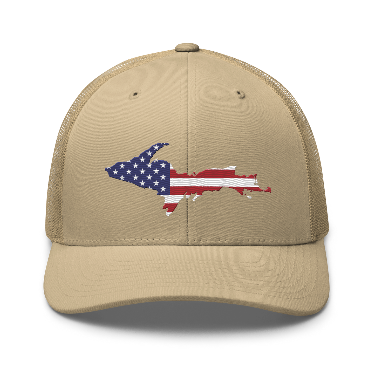 Michigan Upper Peninsula Trucker Hat (Patriot Edition)