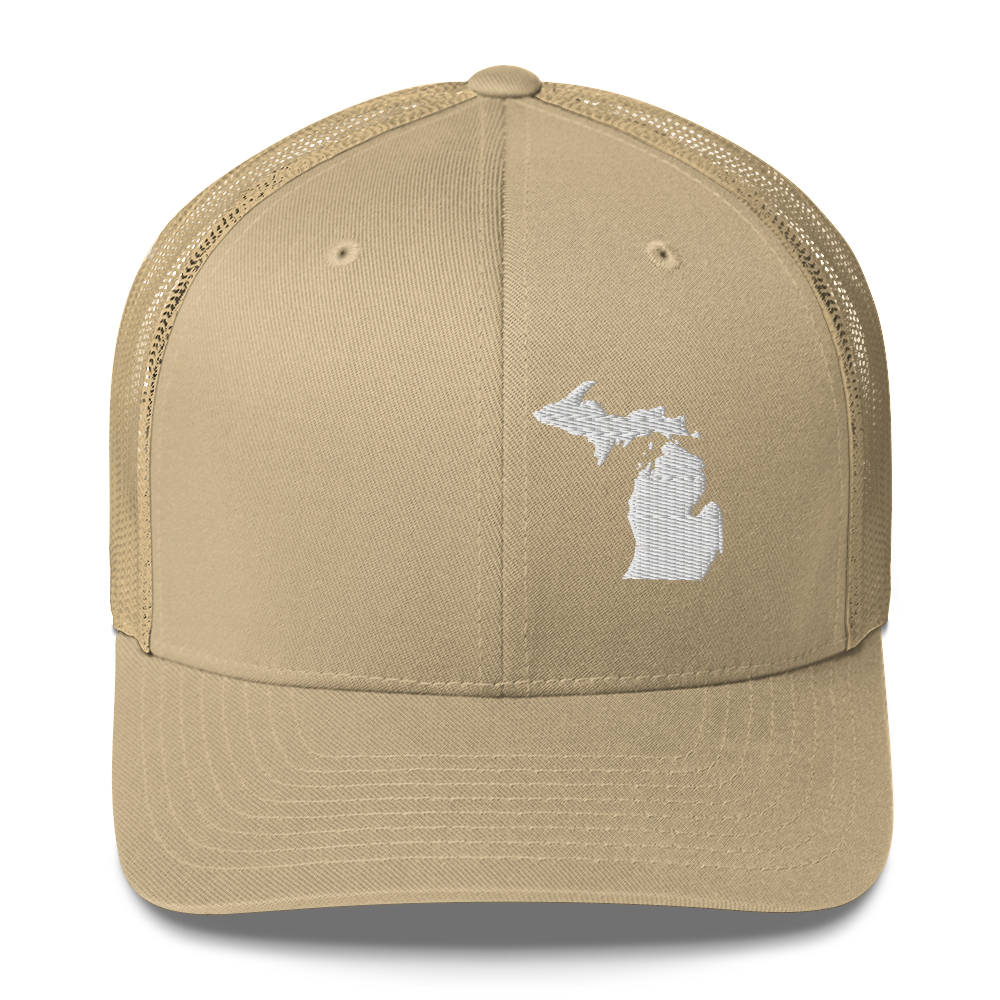 Michigan Trucker Hat (MI Outline)