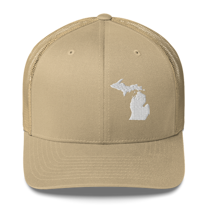 Michigan Trucker Hat (MI Outline)