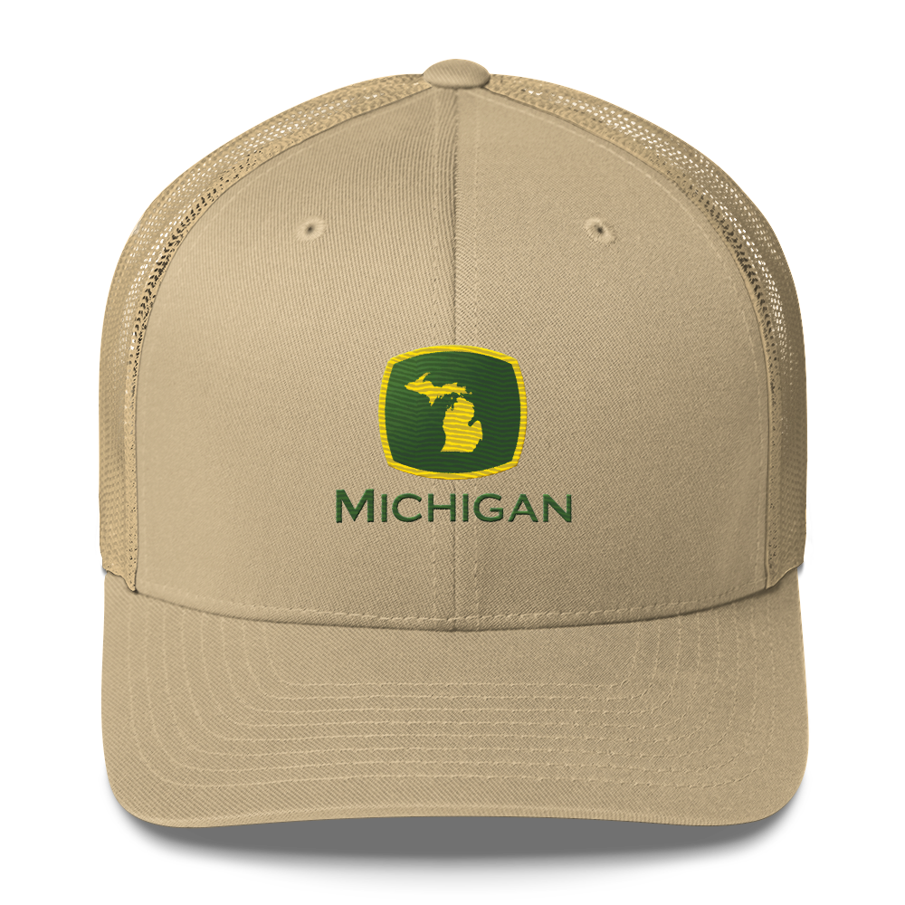 'Michigan' Trucker Hat (Tractor Parody)