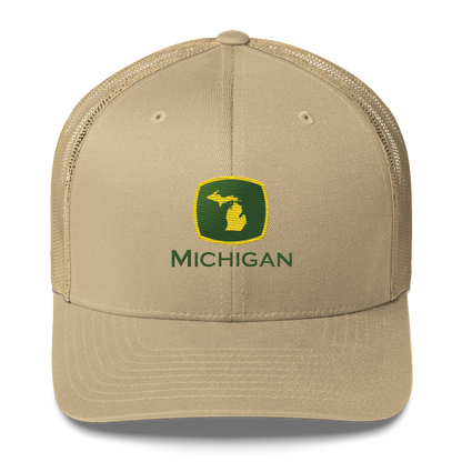 'Michigan' Trucker Hat (Tractor Parody)