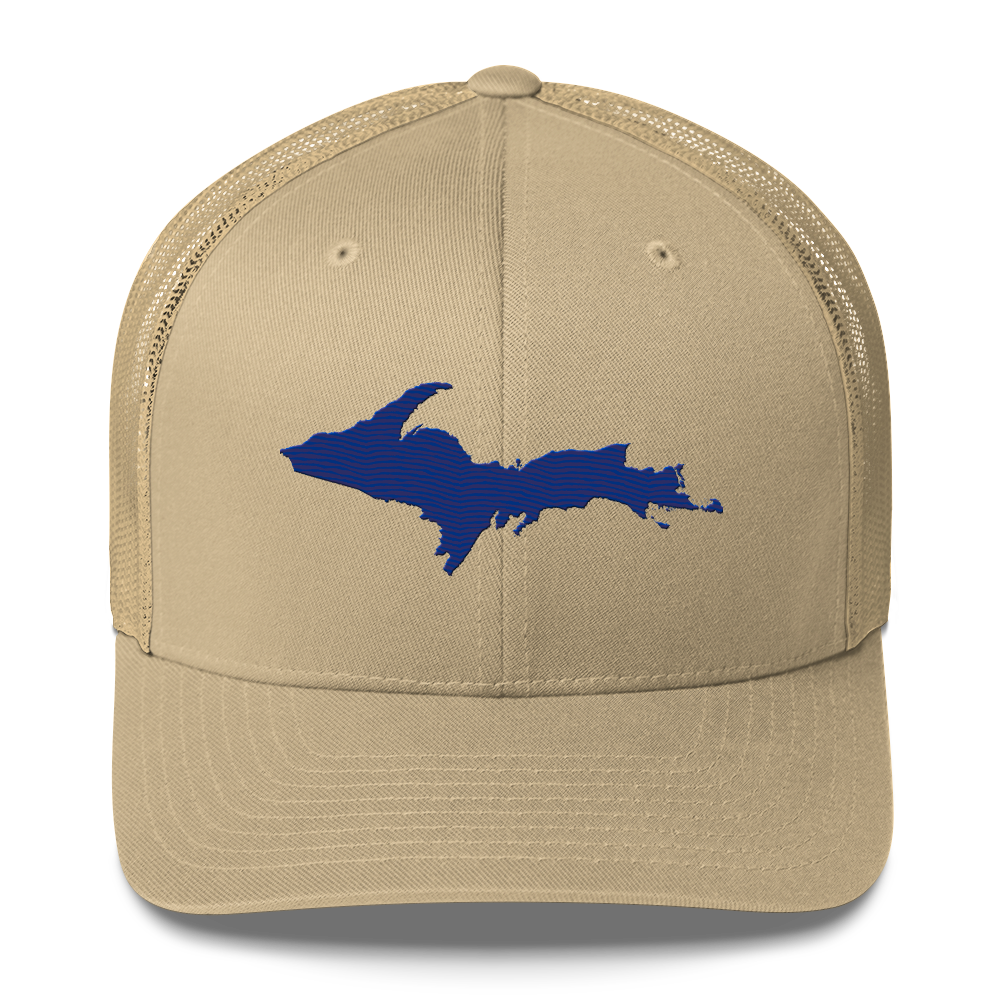 Upper Peninsula Trucker Hat | Bourbon Blue