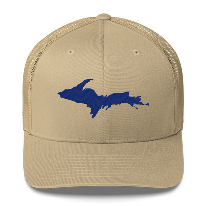 Upper Peninsula Trucker Hat | Bourbon Blue