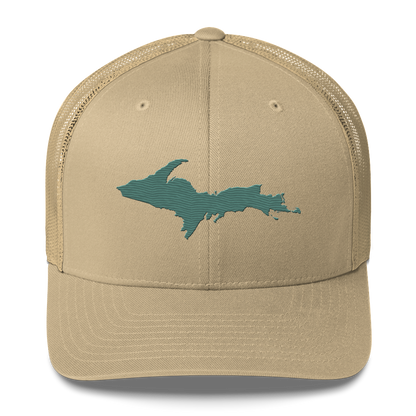 Upper Peninsula Trucker Hat | Copper Green