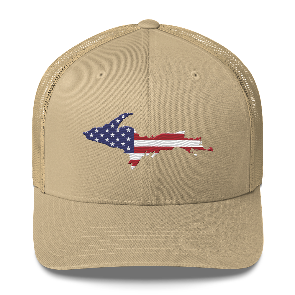 Upper Peninsula Trucker Hat | Patriotic Edition