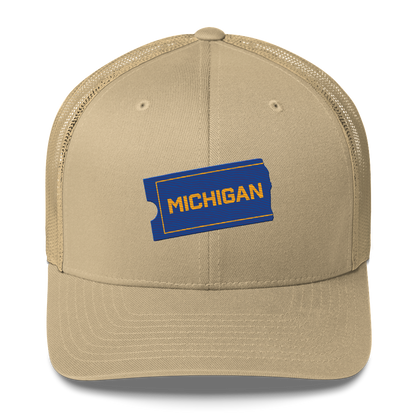 'Michigan' Trucker Hat | Video Rental Parody