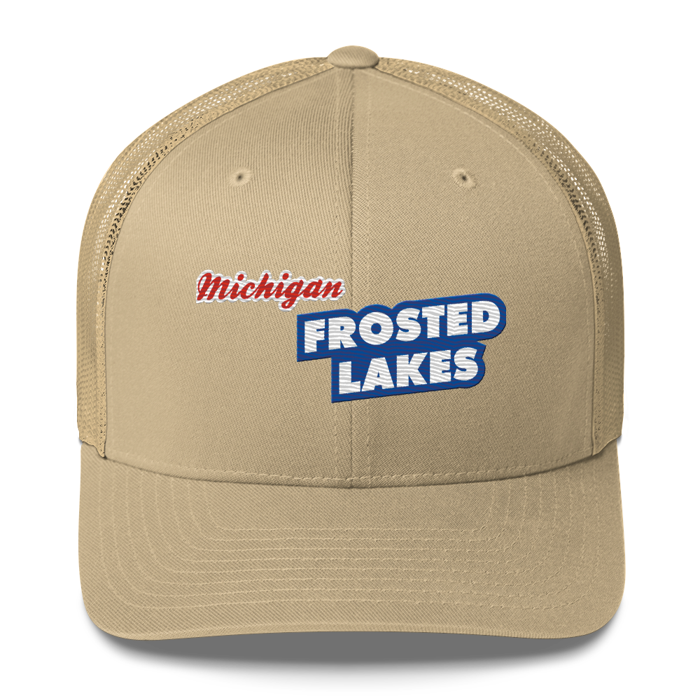 'Michigan Frosted Lakes' Trucker Hat | Cereal Parody