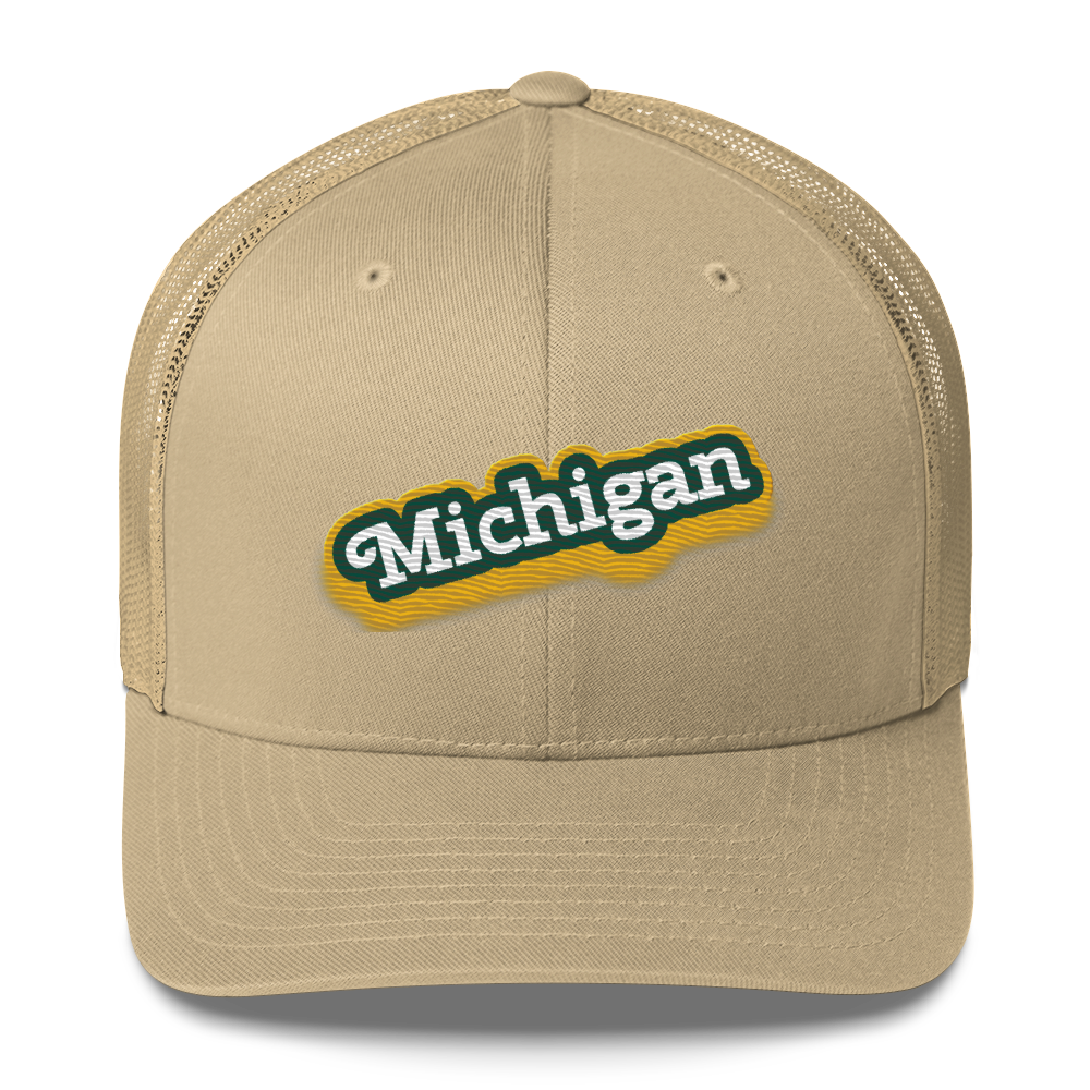 'Michigan' Trucker Hat | Ginger Pop Parody