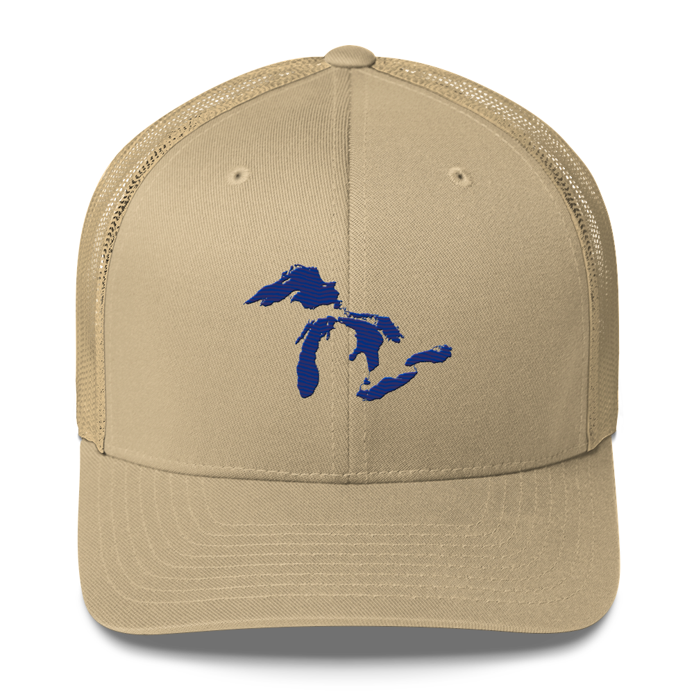 Great Lakes Trucker Hat | Bourbon Blue