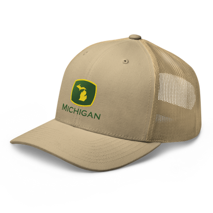 'Michigan' Trucker Hat (Tractor Parody)