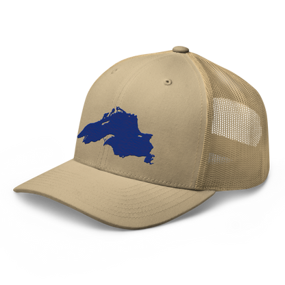 Lake Superior Trucker Hat | Bourbon Blue