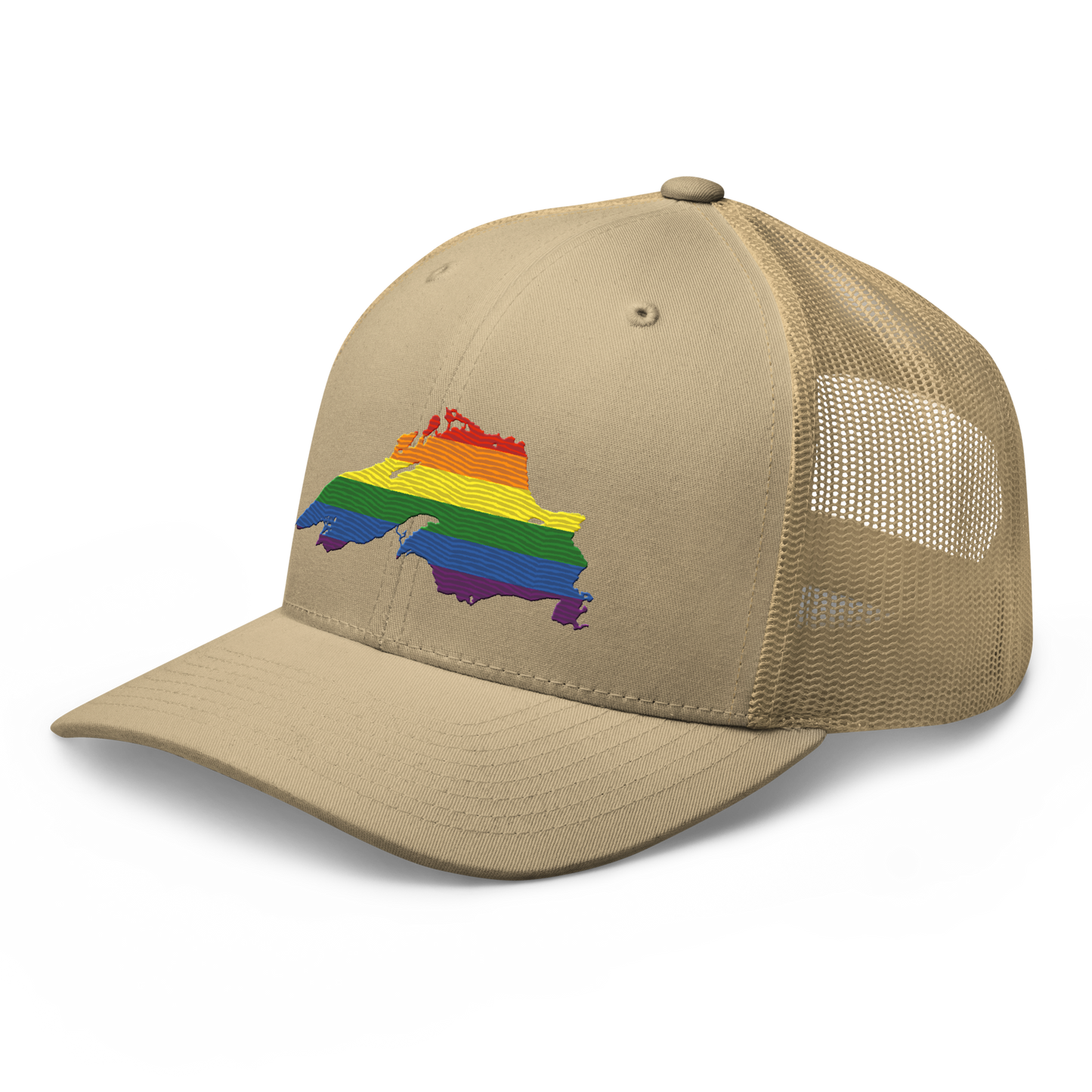 Lake Superior Trucker Hat | Rainbow Pride Edition