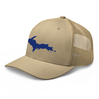 Upper Peninsula Trucker Hat | Bourbon Blue