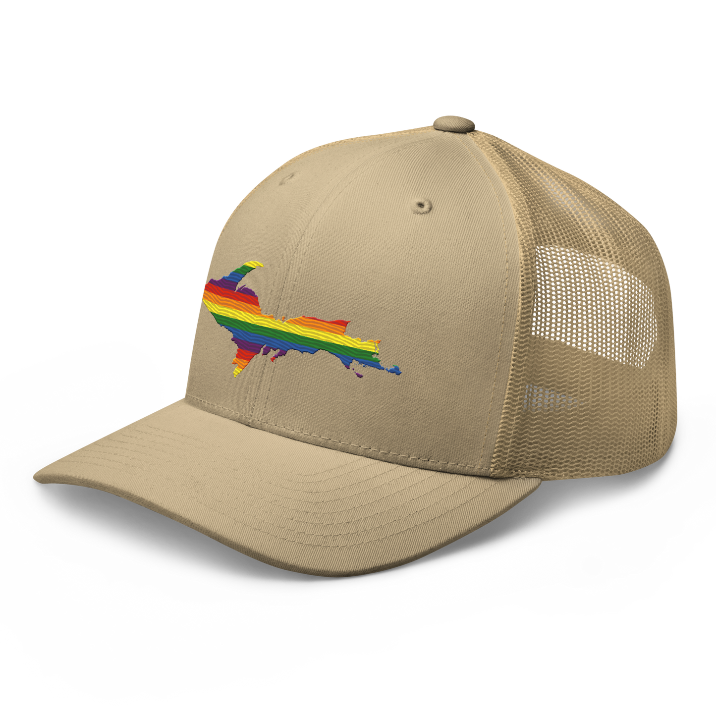 Upper Peninsula Trucker Hat | Rainbow Pride Edition